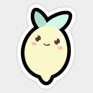 Cute Lemon Kawaii Sticker